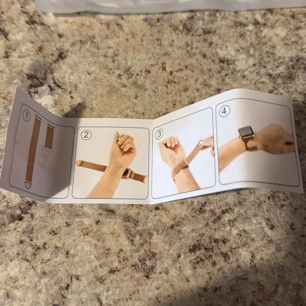 NWT •GOLD •MAGNETIC •Mesh•Watch Band •2 pieces •Watch 38/40/41
